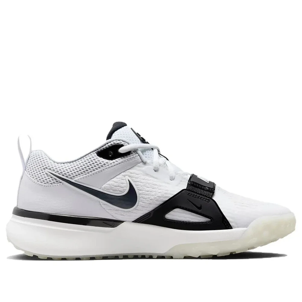 Nike Air Zoom Diamond Elite Turf DZ0503-103 Men's White Baseball Shoes DWA3633 - Picture 2 of 15